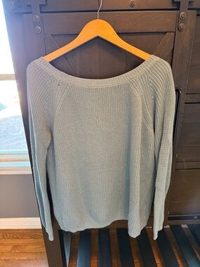 Lulus Women's Light Blue Knit Sweater - Casual Boatneck Pullover